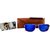 Joe Black JB-771-C1 Blue Rectangular Sunglasses
