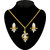 The Pari Gold Plated Austrian Diamond Gold Pendants Chains For Women