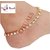 Gold Plated  CZ Diamonds Anklets  - Guarantee Of Polish