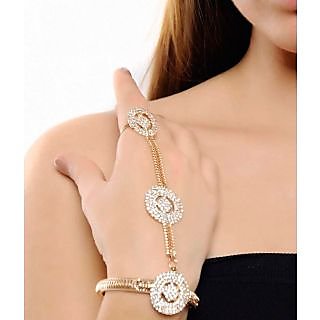 Bracelet With Ring Attached