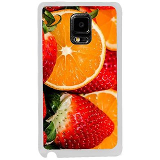 Fuson Designer Phone Back Case Cover Samsung Galaxy Note Edge ( Fresh Fruits And Berries )