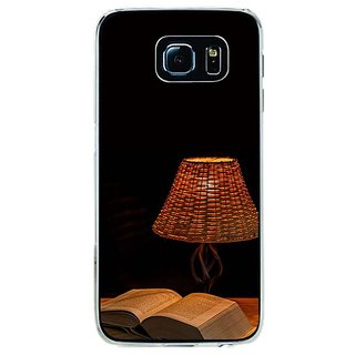 Fuson Designer Phone Back Case Cover Samsung Galaxy S6 Edge+ ( An Open Book And Lamp )