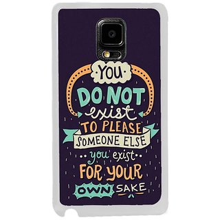 Fuson Designer Phone Back Case Cover Samsung Galaxy Note Edge ( Love Yourself )