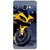 Fuson Designer Phone Back Case Cover Samsung Galaxy On7 Pro ( The Yellow Race Bike )