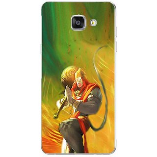 Fuson Designer Phone Back Case Cover Samsung Galaxy On7 Pro ( Lord Hanuman Bowed Down )