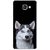 Fuson Designer Phone Back Case Cover Samsung Galaxy On7 Pro ( Dog That Stares )