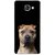 Fuson Designer Phone Back Case Cover Samsung Galaxy On7 Pro ( Cute Dog With Small Ears )