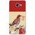 Fuson Designer Phone Back Case Cover Samsung Galaxy On7 Pro ( Bird With A Twig )