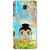 Fuson Designer Phone Back Case Cover Samsung Galaxy On7 Pro ( Animated Drawing Of Lord Buddha )