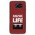 Fuson Designer Phone Back Case Cover Samsung Galaxy S6 Edge+ ( Music Is Everything )