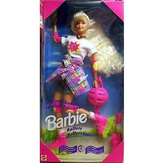 In line skating barbie sales