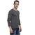 Rigo Men's Grey Round Neck T-Shirt