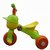EZ' PLAYMATES FUNKY FOLDING TRICYCLE - GREEN/YELLOW
