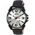 MARCO DAY AND DATE 2014-SLV-BLACK MEN'S WATCH