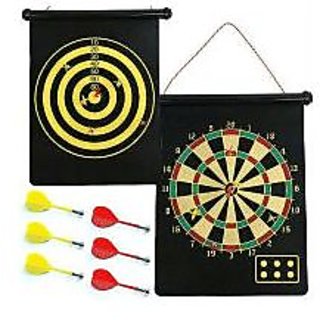Roll Up Magnetic Dart Board Game