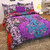 Story@Home Cotton Purple 1 Double Bedsheet With 2 Pillow Cover