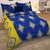 Story@Home Cotton Navy Blue 1 Double Bedsheet With 2 Pillow Cover