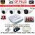 ASI-CP PLUS 4 HD CCTV Cameras with 8 Ch. HD DVR Kit with All Accessories