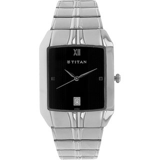 Buy Titan Quartz Black Square Men Watch 9264sm02 Online 1995 From Shopclues