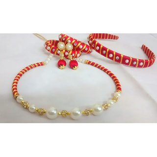 Silk thread necklace new arrivals for kids