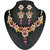 Chitralekha Multicolour Zinc Necklace Set