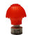 6thdimensions Mushroom Shaped Energy Saving Night Sensor Lamp (Red)
