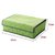 EmpireDeals - Set of 3 - Foldable Non Smell Storage Box Organisers for Tie Shoes Socks Scarfs Lingerie Bra - With Cover - Green Share