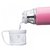 6thdimensions Coffee Metal Mugs With Lids Auto Car Tea Milk Travel Tumbler 500Ml Stainless Steel Water Bottle (Pink)