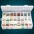 Easydeals Multipurpose Plastic Storage Box with Removable Dividers