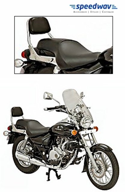 bajaj avenger backrest online