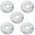 Skycandle Replacement Head Refill for 360 Rotating Easy Mop Magic Mop Spin Mop Cleaner Duster pack of 5