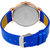 Addic Happy Hearts Studded Blue Belt Women's Watch