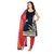 Triveni Floral Motif Embroidered Salwar Kameez. 5004A (Unstitched)