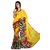 Triveni Multicolor Chiffon Printed Saree With Blouse