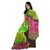 Triveni Multicolor Chiffon Printed Saree With Blouse