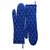Samraat Blue Colour Cotton Micro Oven Hand Glove-Pack of 2pcs
