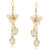 VK Jewels Butterfly Heart Gold Plated Alloy Drop Earring Set For Women & Girls- ERZ1660G [VKERZ1660G]