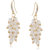 VK Jewels Chandelier Multi Drop Diamond Gold Plated Alloy Drop Earring Set For Women & Girls- ERZ1687G [VKERZ1687G]