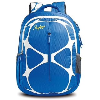 skybags blue casual backpack