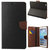 HTC Desire 626 Mercury Flip Cover Color Black & Brown