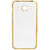 Samsung Galaxy Grand 2 G7106 Totu Transparent Back Cover Color Gold