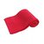 Azaani solid flease ac bright red single bed blanket