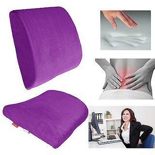 Importikaah Orthopedic foam lower back support pillow