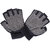 Importikaah Gym Fitness Body Building Training Sports Non-slip Gloves - Black
