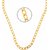 Fashion Frill New Gold Plated Chain (FF158)