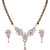 Fashion Frill 3 Multi Flower Design Mangalsutra With Matching Earring (FF244)