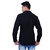 La Milano Men's Black Slim Fit Casual Shirt