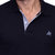 La Milano Men's Black Polo Neck Tshirt