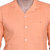 La Milano Men Peach Slim Fit Casual Shirt