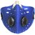 Mototrance Blue Anti-pollution Half Face Mouth-muffle Dust Face Mask Specially for Bike Riders